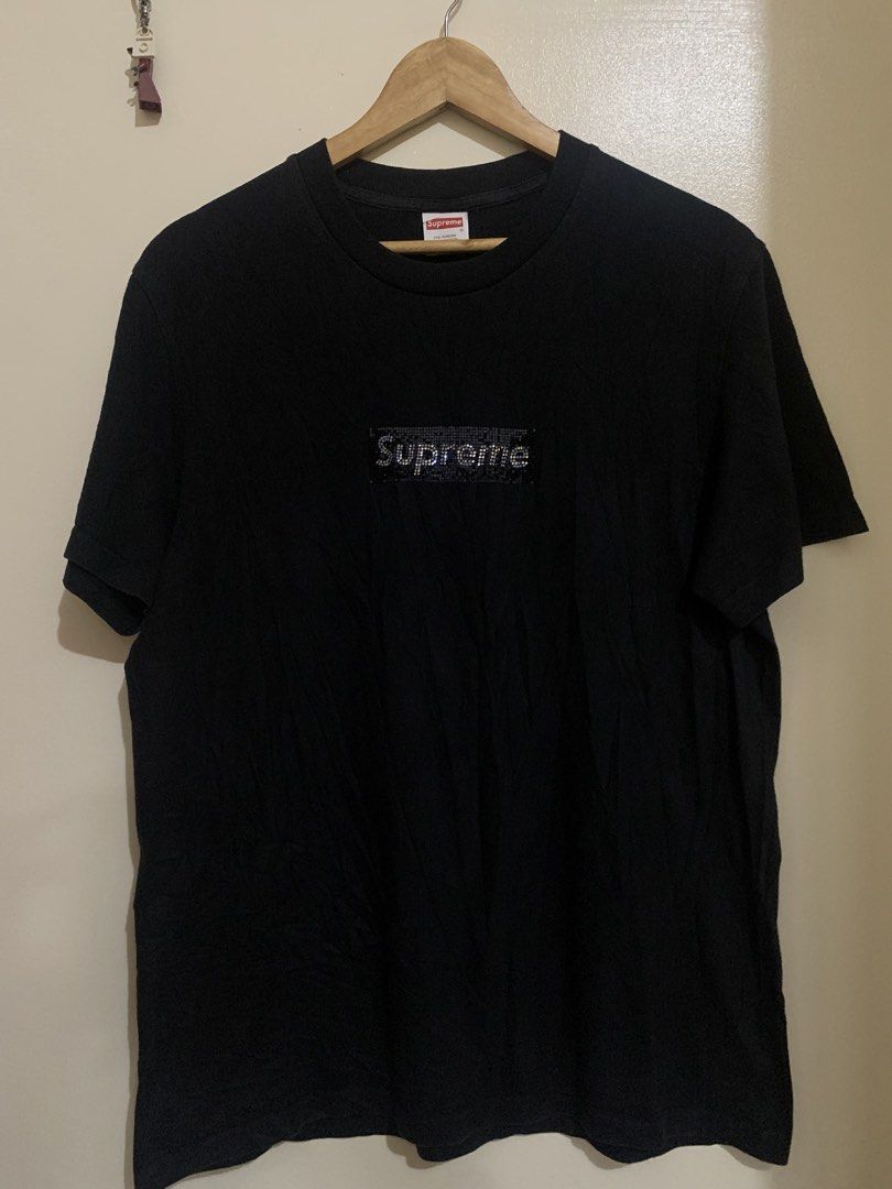 Supreme x Swarovski (Category: Activewear) located in Legazpi City. Submitted by jaysx666 (Listing ID 1459867252, Image 1). Description: Large 21x29 .