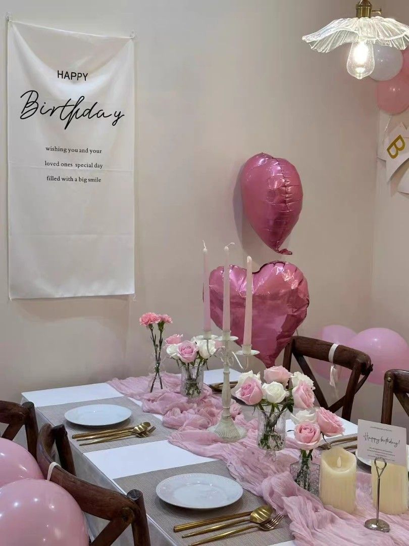 Table deco setup (Category: Occasions & Party Supplies) located in Kuala Lumpur. Submitted by sgyourbigday (Listing ID 1459809375, Image 1). Description: .