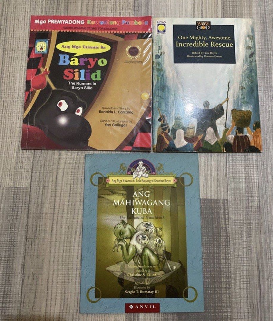tagalog book bundle (Category: Storybooks) located in Manila. Submitted by rosalyntlopez (Listing ID 1459717649, Image 1). Description: take all.