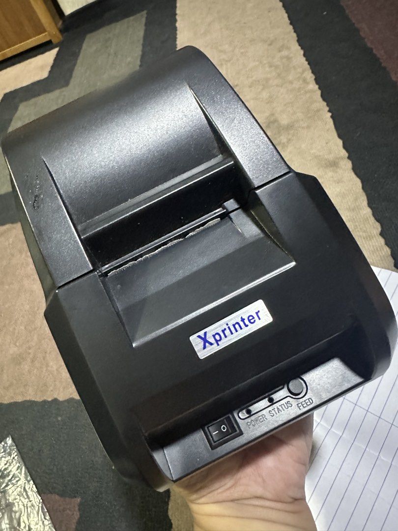 Thermal Printer (Category: Printers, Scanners & Copiers) located in Caloocan City. Submitted by b3asty_0323 (Listing ID 1459738482, Image 1). Description: 🖨️ THERMAL PRINTER FOR SALE Model: JP-58H Thermal Printer ✅ Print width: 58mm ✅ Interface: USB ✅ Working voltage: DC 12V / 2A ✅ Thermal printing — no ink required ✅ Compact and space-saving design ✅ Ideal for POS, receipts, invoices, labels, and small businesses ✅ Made in China ✅ Actual item s