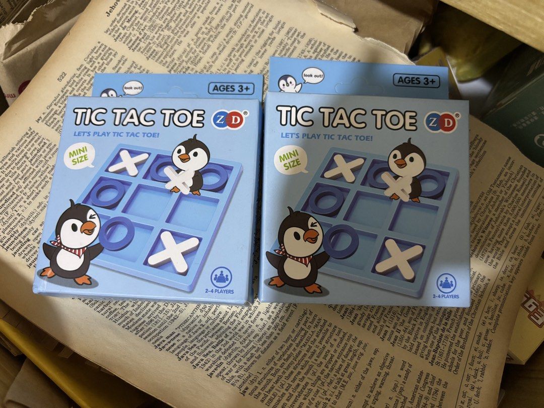 Tic Tac Toe Games for Kids Brain Game (Category: Board Games & Puzzles) located in Manila. Submitted by meliorashop22 (Listing ID 1459701588, Image 1). Description: 50 for two! Great for gifts .