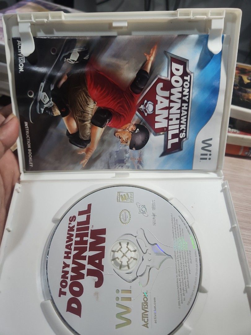 Tony Hawk's Downhill Jam Wii Game (Category: Nintendo) located in Quezon City. Submitted by gwift (Listing ID 1459708711, Image 3). Description: - Tony Hawk's Downhill Jam for Nintendo Wii - Experience high-speed downhill racing - Master tricks and combos for high scores - Includes game disc and instruction booklet - Classic skateboarding game -selling based on current US market value x 50 -price subject for update on day of inquiry/purchase due 