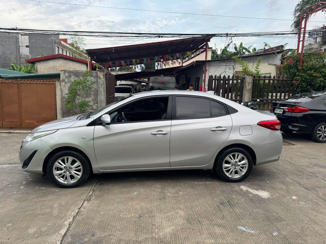 Toyota Vios 1.5 E (A) (Category: Used Cars) located in Cavite. Submitted by thriftallways17 (Listing ID 1459744524, Image 3). Description: FOR SALE CASH /TRADING/FINANCING 2019 TOYOTA VIOS E CVT A/T LIKE NEW 400,000 negotiable 115k odo original witu servicw records ✅Registered and complete papers ✅Dual airbag ✅like new unit ✅All original Spare tools, manual and booklet ✅Original paint ✅Leather seats ✅Zero accident or your money back ✅Zero issue o