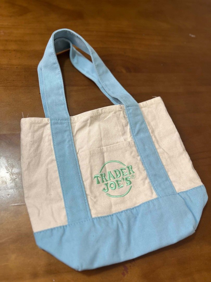Trader Joe's Mini Canvas Tote Bag - Various Prints (Category: Tote Bags) located in Manila. Submitted by jeyohese (Listing ID 1459814966, Image 3). Description: - Cute mini canvas tote bags from Trader Joe's. - Available in several colors and designs. - Ideal for groceries, errands, or carrying essentials. - Made with durable canvas material..