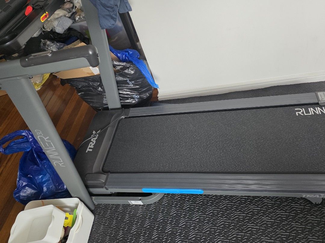 Trax Runner 3.0 Treadmill (Category: Cardio & Fitness Machines) located in Pasig City. Submitted by klipsch1234 (Listing ID 1459765859, Image 3). Description: Trax Runner 3.0 Treadmill -Includes the treadmill, power cable and receipt copy -Used less than 10x times, good condition no issues -Purchased around 50k late 2024, delivered Q1 2025 -Buyer needs to transport and assist carry down from 3rd floor Rfs: clearing out storage Pickup in Greenwood