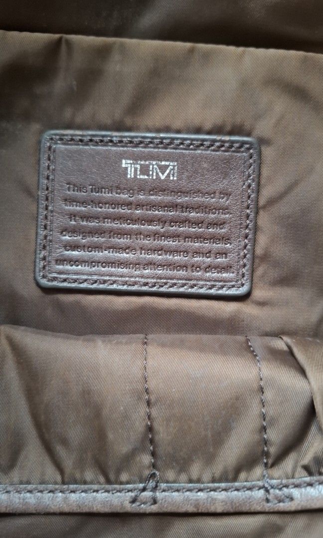 Tumi Backpack (Category: Luxury Bags & Wallets) located in Cavite. Submitted by lsacay (Listing ID 1459804481, Image 2). Description: Tumi Backpack Nylon material, washable.