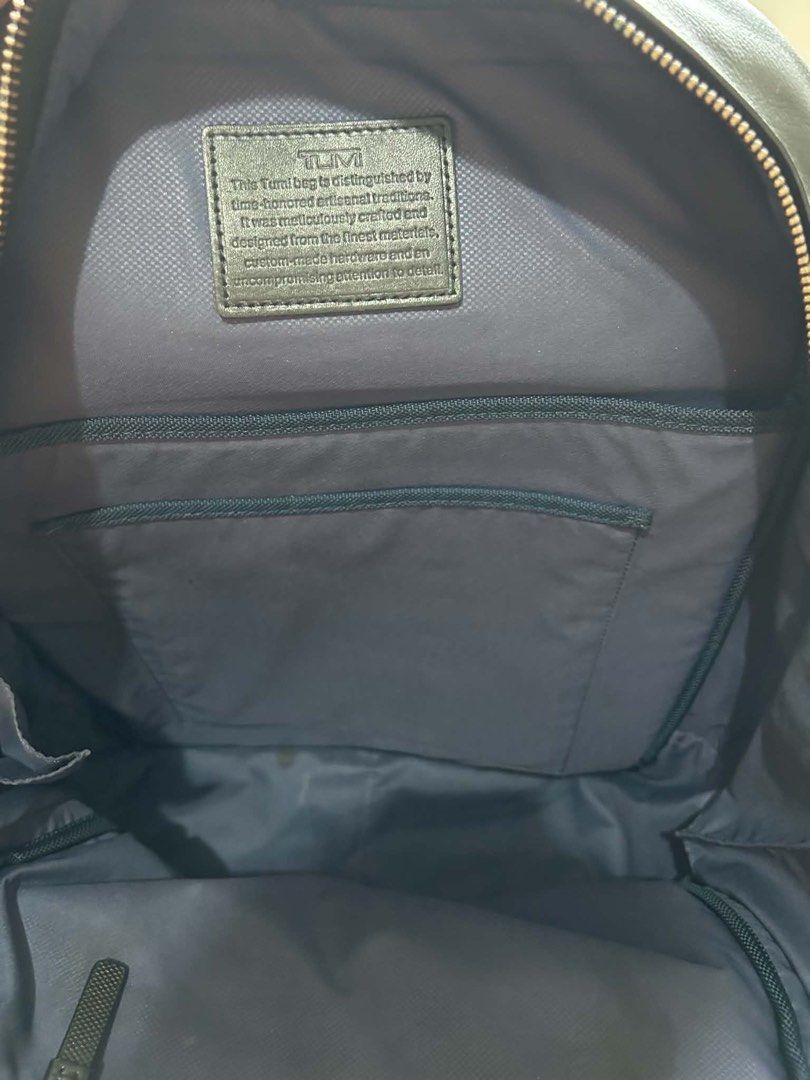 Tumi Grayish Black Leather Backpack (Category: Backpacks) located in Imus. Submitted by justinelouis (Listing ID 1459792760, Image 3). Description: .