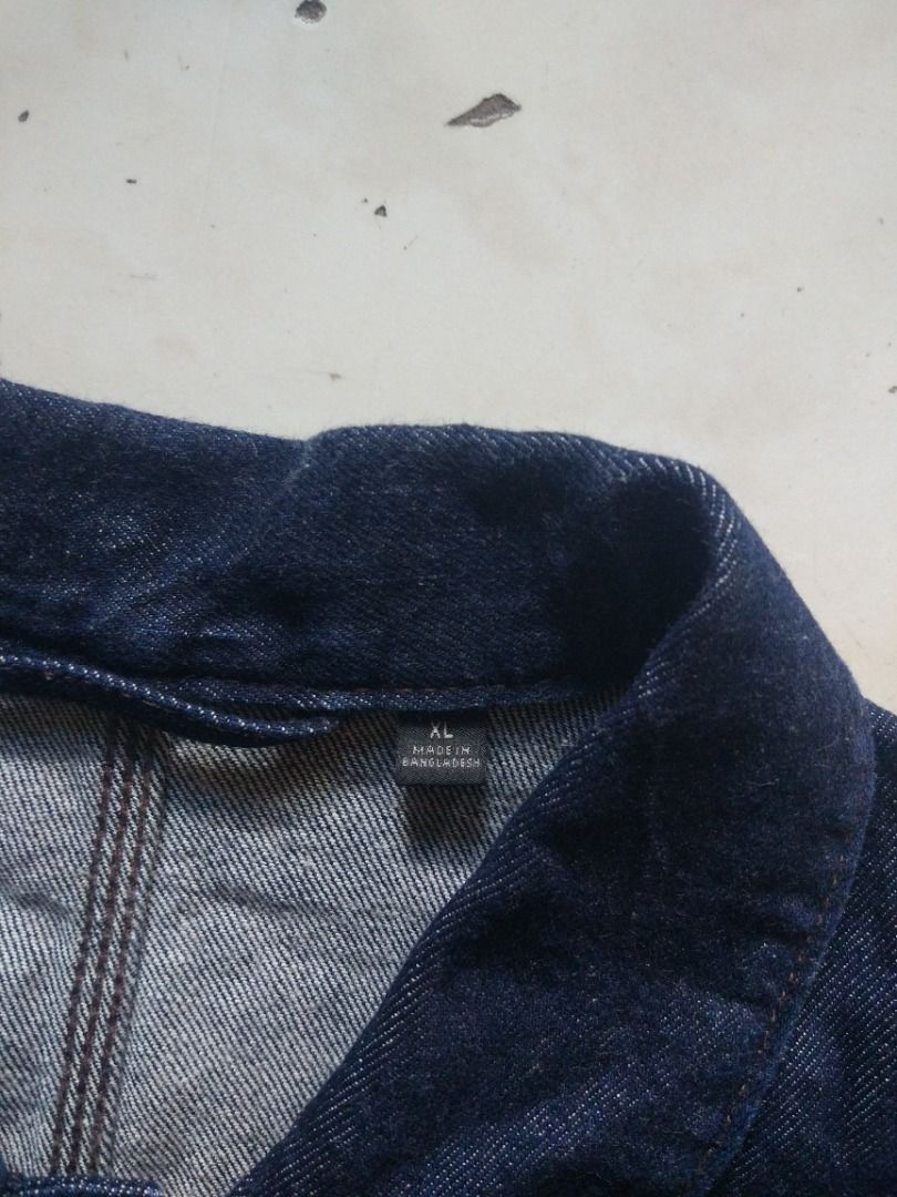 Uniqlo Denim Chore Jacket XL (Category: Coats, Jackets and Outerwear) located in Pasay City. Submitted by denimdude.ph (Listing ID 1459802282, Image 3). Description: .