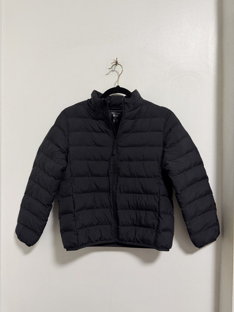 Uniqlo Pufftech Puffer Jacket (Category: Coats, Jackets and Outerwear) located in Quezon City. Submitted by daiannic (Listing ID 1459827361, Image 1). Description: Uniqlo Pufftech Puffer Jacket • P1500 only; retails for P3k • used once & in pristine condition • in size 140; fits XS - S / petite • in color black; color is very nice in person • size 140 on tag • MOP: GCash / BDO Last price posted!!! Will not entertain low ballers. No haggling pleas