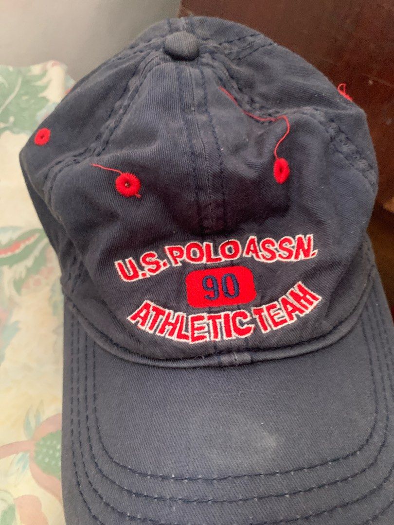 U.S. Polo Assn. Athletic Team 90 Cap (Category: Caps & Hats) located in Marikina City. Submitted by mauiiiii (Listing ID 1459732526, Image 1). Description: I don’t use much of my caps, this an older cap. Needs cleaning and wash. SF Must be handled and covered by the buyer.