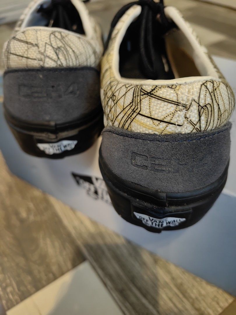 Vans x C2H4 Era Pro Shoes (Category: Sneakers) located in Cavite. Submitted by klosetnijuan (Listing ID 1459788402, Image 3). Description: Vans Era Pro collaboration with C2H4. Unique graphic print all over the canvas. Black sole and heel tab. Comes with the original box. Great for collectors or everyday wear. Size 6.5 US .