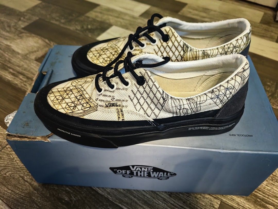 Vans x C2H4 Era Pro Shoes (Category: Sneakers) located in Cavite. Submitted by klosetnijuan (Listing ID 1459788402, Image 1). Description: Vans Era Pro collaboration with C2H4. Unique graphic print all over the canvas. Black sole and heel tab. Comes with the original box. Great for collectors or everyday wear. Size 6.5 US .