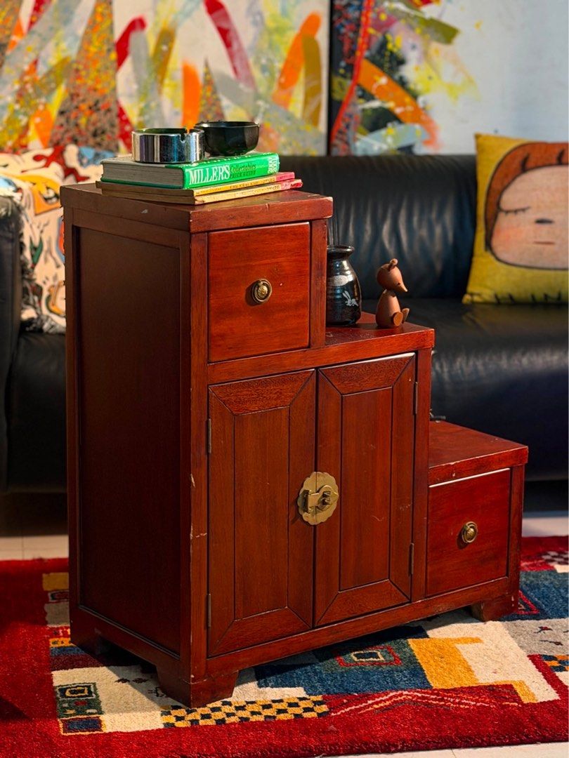 Vintage Drawer Ladder Style (Category: Shelves, Cabinets & Racks) located in Bulacan. Submitted by rock_off.thriftshop.ph (Listing ID 1459813281, Image 3). Description: .