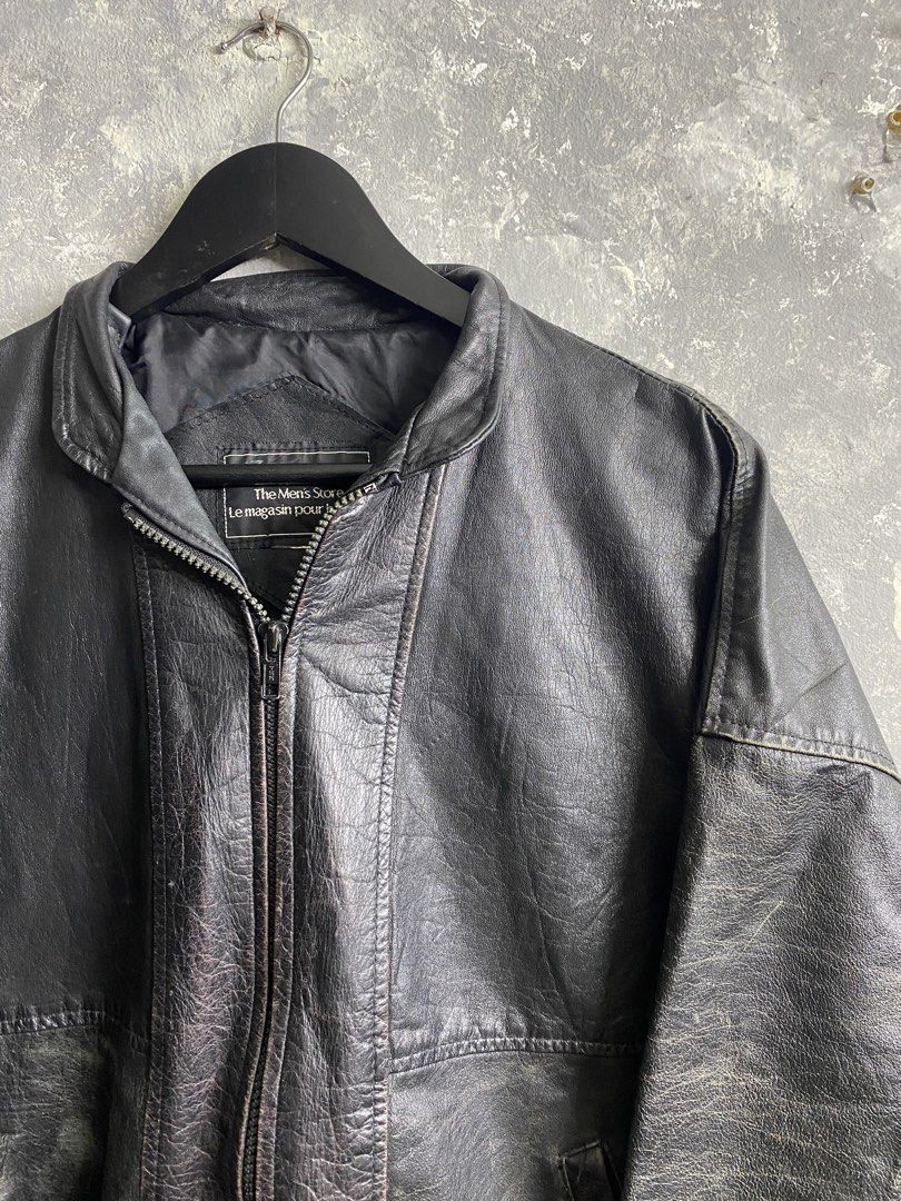 Vintage Sears Leather Jacket (Category: Coats, Jackets and Outerwear) located in Pasig City. Submitted by lumangkamisa (Listing ID 1459845379, Image 2). Description: Fits Small-Medium.