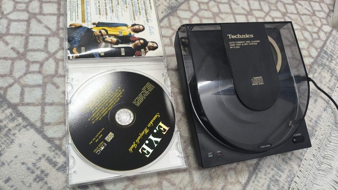 Vintage Technics Pencuci Cd/Vcd/dvd (Disc) RP-CL300, Audio