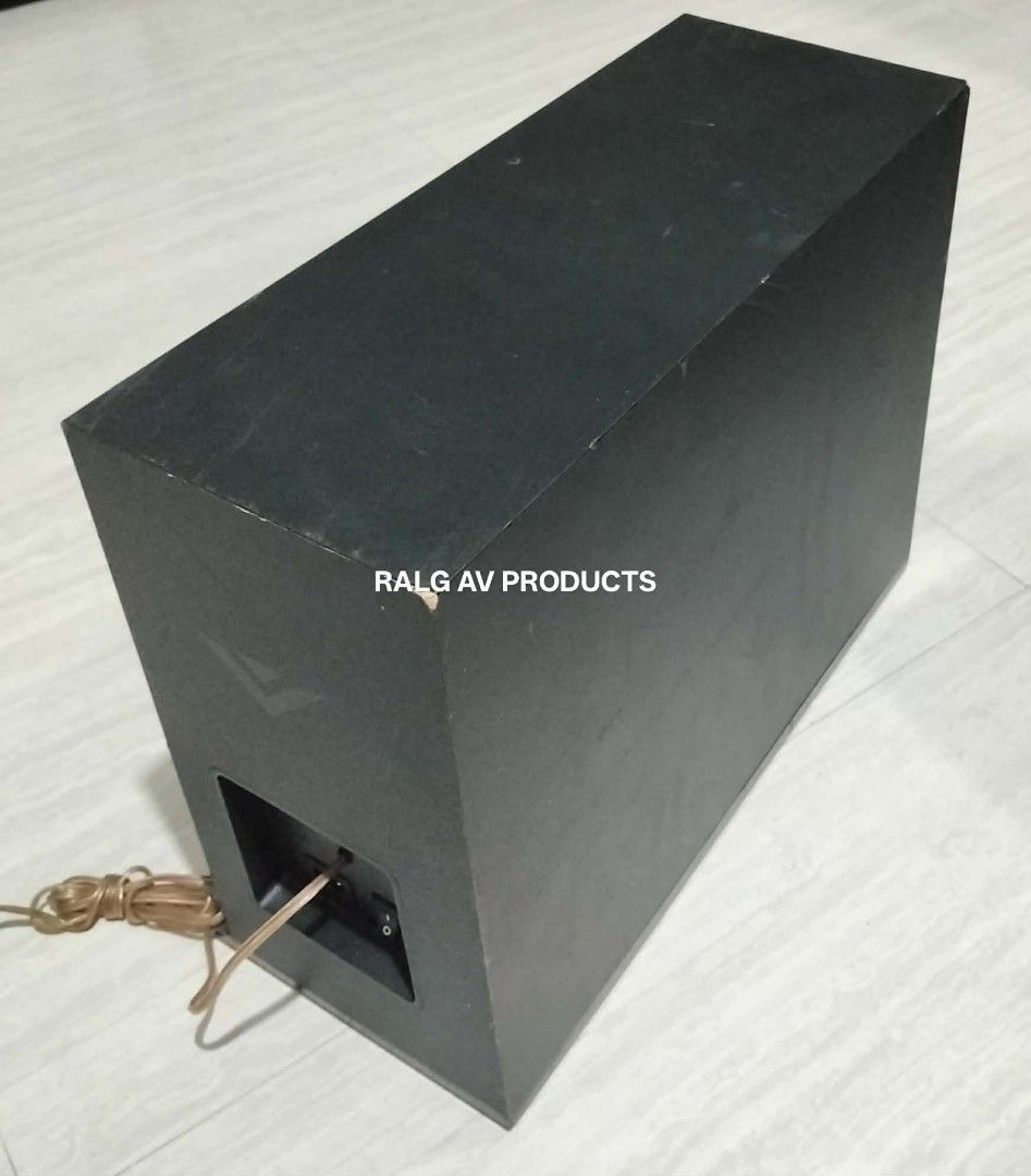 VIZIO S4221w-Convertef passive Subwoofer (Category: Soundbars, Speakers & Amplifiers) located in Bulacan. Submitted by ronald277077025 (Listing ID 1459851185, Image 3). Description: Php 1,200 VIZIO CONVERTED PASSIVE SUBWOOFER S4221WC4 110 WATTS 4 OHMS 6.5" SUN CONE WOOFER BASS REFLEX DIMENSIONS: W17.5 x H32.5 x D40.5 CM Location:Sta Maria Bulacan Shipping at buyers expense.