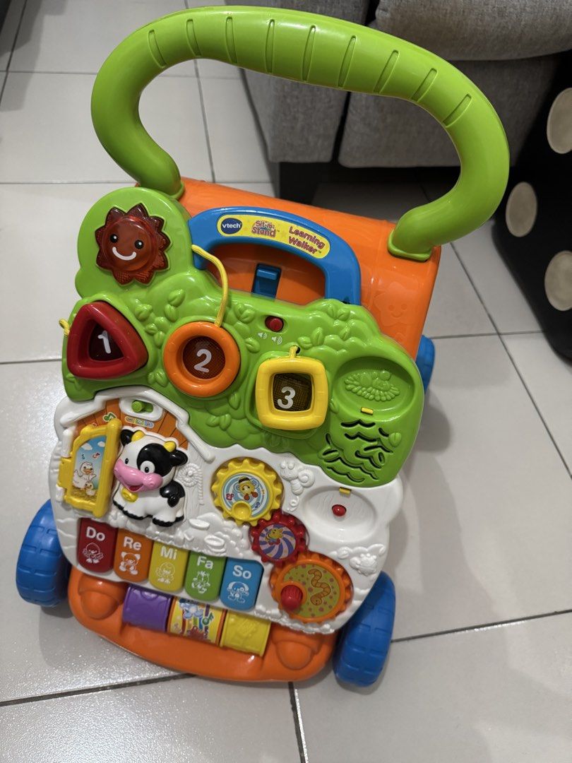 VTech Sit-to-Stand Learning Walker (Category: Infant Playtime) located in San Juan City. Submitted by sssyp (Listing ID 1459838663, Image 2). Description: Vtech walker Lightly used, no flaw, still like new No more box .