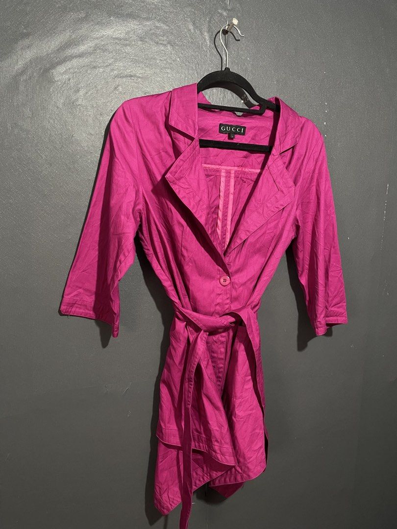 Vtg. Gucci Coat (Category: Luxury Apparel) located in Manila. Submitted by claii_collection (Listing ID 1459830970, Image 3). Description: Vtg. Gucci Coat - 18.5x33 - Excellent Condition - Complete tags and washtags .