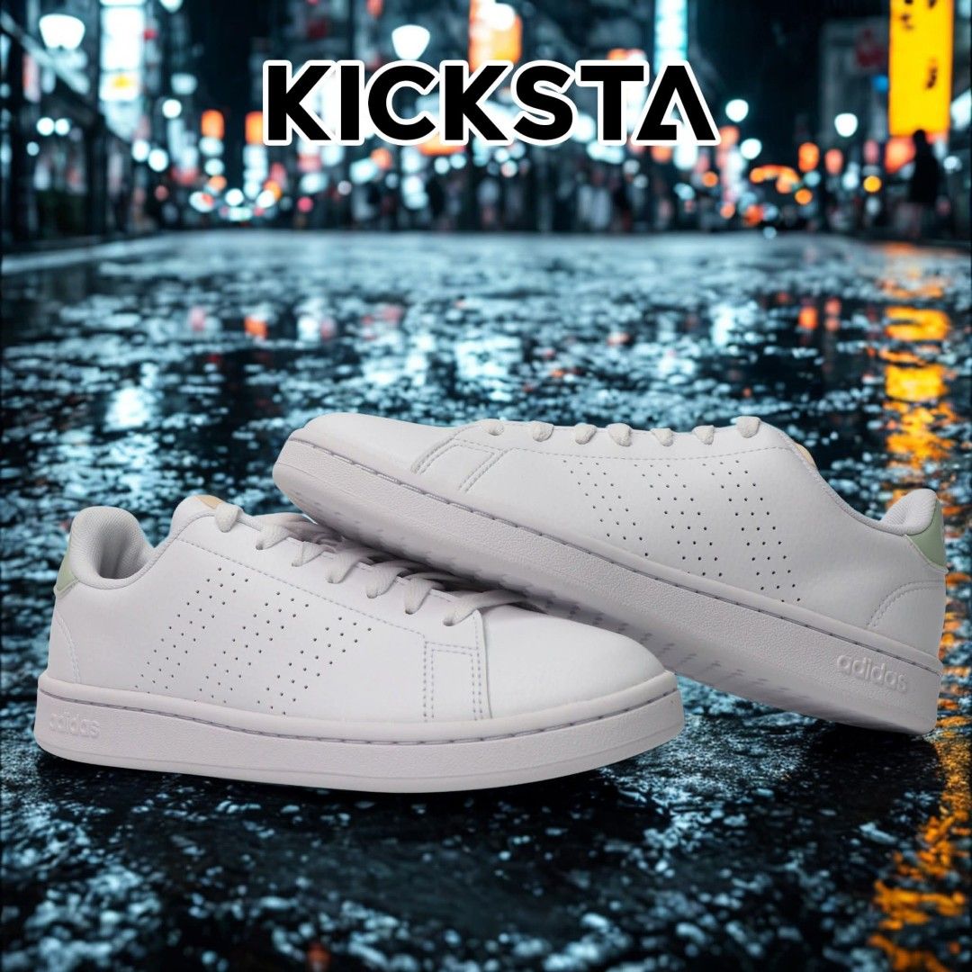 W Adidas Advantage HR0321 WhiteGreen (Category: Sneakers) located in Quezon City. Submitted by rvnnnnnn (Listing ID 1459787372, Image 3). Description: "🔥 W Adidas Advantage HR0321 WhiteGreen 🔥 SIZES AVAILABLE : 🚹 5.5US - 8US Men 🚺 6.5W - 9W Women 💸 SRP : Below SRP 💰 Our Price : Php 1,790 💯Every item we sell is 100% Legit, Original and Authentic ✨ 📦 🚚 We ship nationwide across the Philippines. For further assistance, feel free to message 