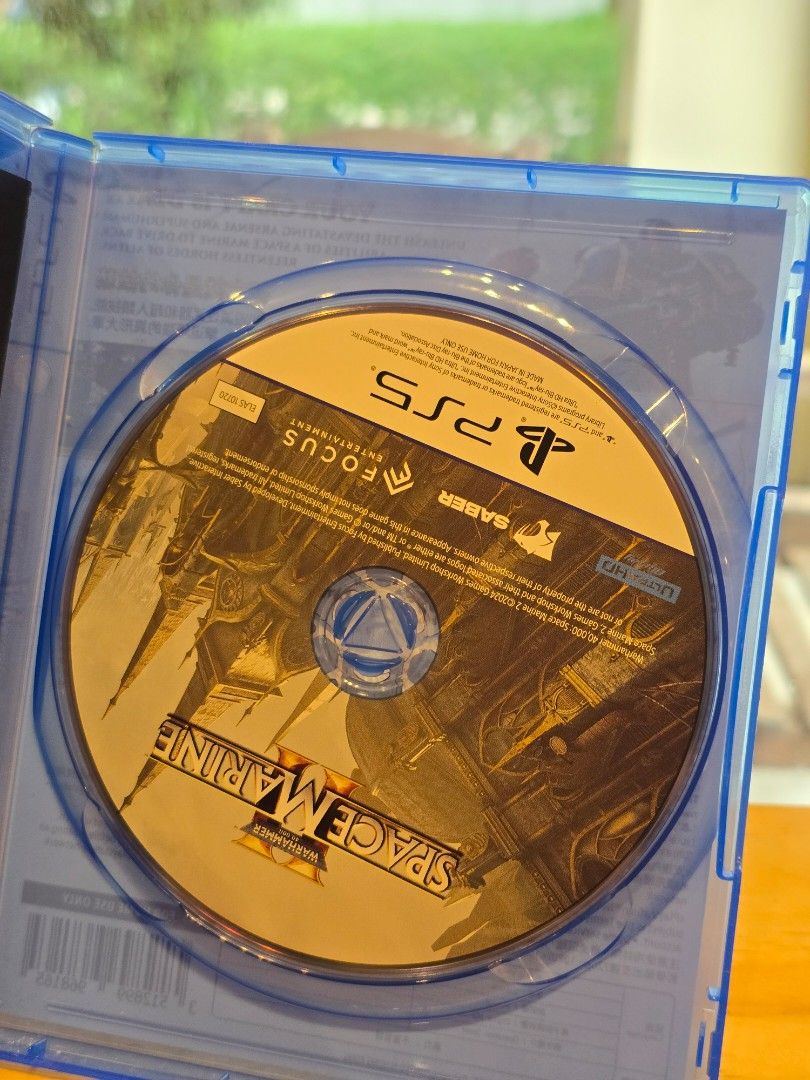 Warhammer 40,000: Space Marine 2 PS5 Game (Category: PlayStation) located in Paranaque City. Submitted by likethedcwn (Listing ID 1459743742, Image 2). Description: - Warhammer 40,000: Space Marine 2 for PlayStation 5.