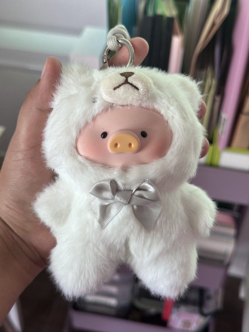 White Teddy Lulu (Category: Plushies & Soft Toys) located in Bacacay. Submitted by kirakiiraa (Listing ID 1459705456, Image 1). Description: - Authentic - No box/card - Super fluffy white plush keychain - Ideal for personalizing bags or keys - Adds a fun and portable touch to your accessories .