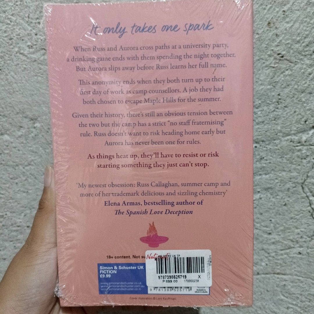 Wild Fire by Hannah Grace (Category: Storybooks) located in Manila. Submitted by ann.zero (Listing ID 1449142217, Image 2). Description: Decluttering: Books for Sale! 📍 Location: Mexico, Pampanga 🚚 Delivery Options: Lalamove or J&T (Shipping fee to be shouldered by the buyer) All books are in excellent, like-new condition: read only once except for WildFire, with no spine creases..