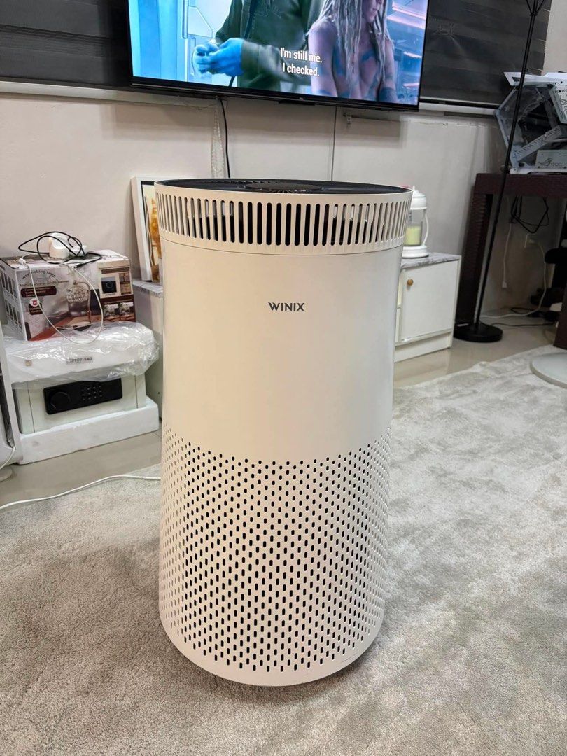 Winix Tower Prime Air Purifier (Category: Air Purifiers & Dehumidifiers) located in Santa Cruz, Pampanga. Submitted by fastmountain-b80bbc (Listing ID 1459758261, Image 1). Description: Floor Area Coverage: Napakalawak ng sakop! Kaya nito ang malalaking espasyo o kwarto na hanggang 85.8 square meters (sqm). 100% working condition, no hidden defects Filter Status: Bago pa ang filter / Malinis pa LUBAO PAMPANGA PM FOR INQUIRY.
