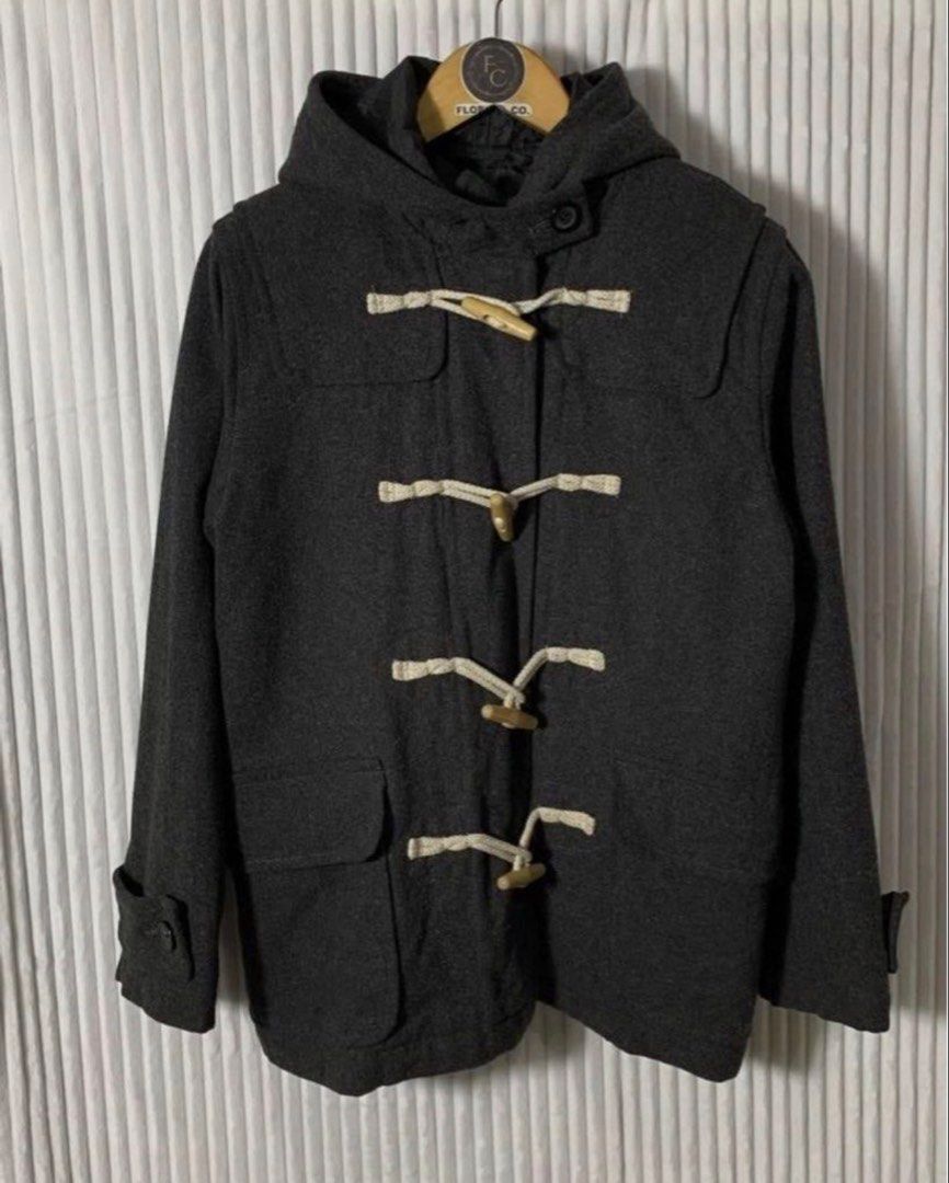 WOOL BLEND DUFFLE COAT (UNISEX) (Category: Coats, Jackets and Outerwear) located in Mandaluyong City. Submitted by TM_Closet (Listing ID 1459828817, Image 2). Description: Used once in Japan. All good and no issues.