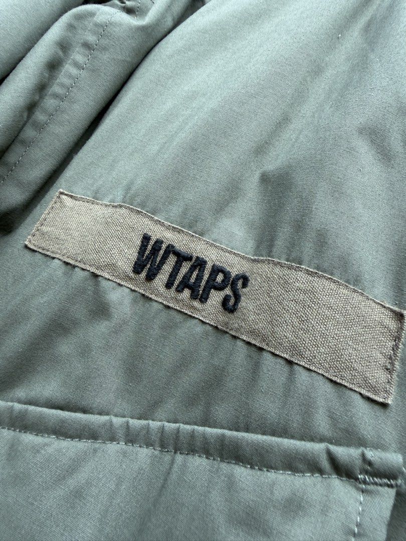 wtaps mc jacket （分類：外套及戶外衣服）位於 Hong Kong。 由 xxxwtapsxxx 提交（商品編號 1459690473，圖片 3）。簡介： 罕有L 大埔中心sf 荃灣mtr 少著用 。