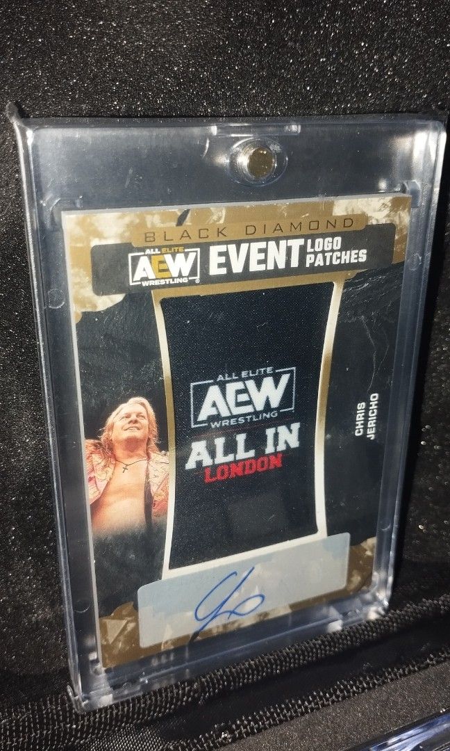 WWE Chris Jericho AEW autographed signed Card (Category: Raw Singles) located in Mandaluyong City. Submitted by kbkcardsph (Listing ID 1459695984, Image 1). Description: .