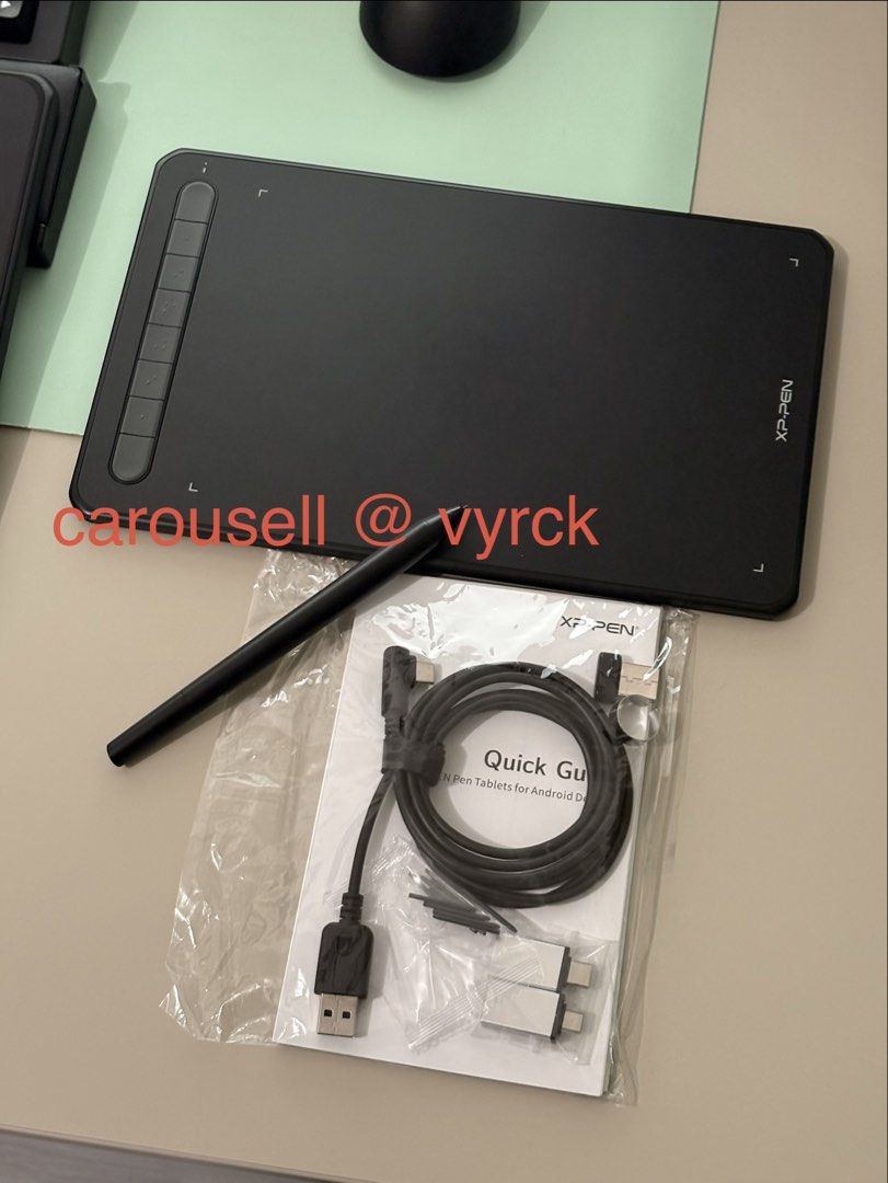 XP-Pen Deco MW Drawing Tablet (Category: Others) located in Taguig. Submitted by vyrck (Listing ID 1459871618, Image 1). Description: Selling because I never used it since getting a display tablet. The contents in the plastic were never used..