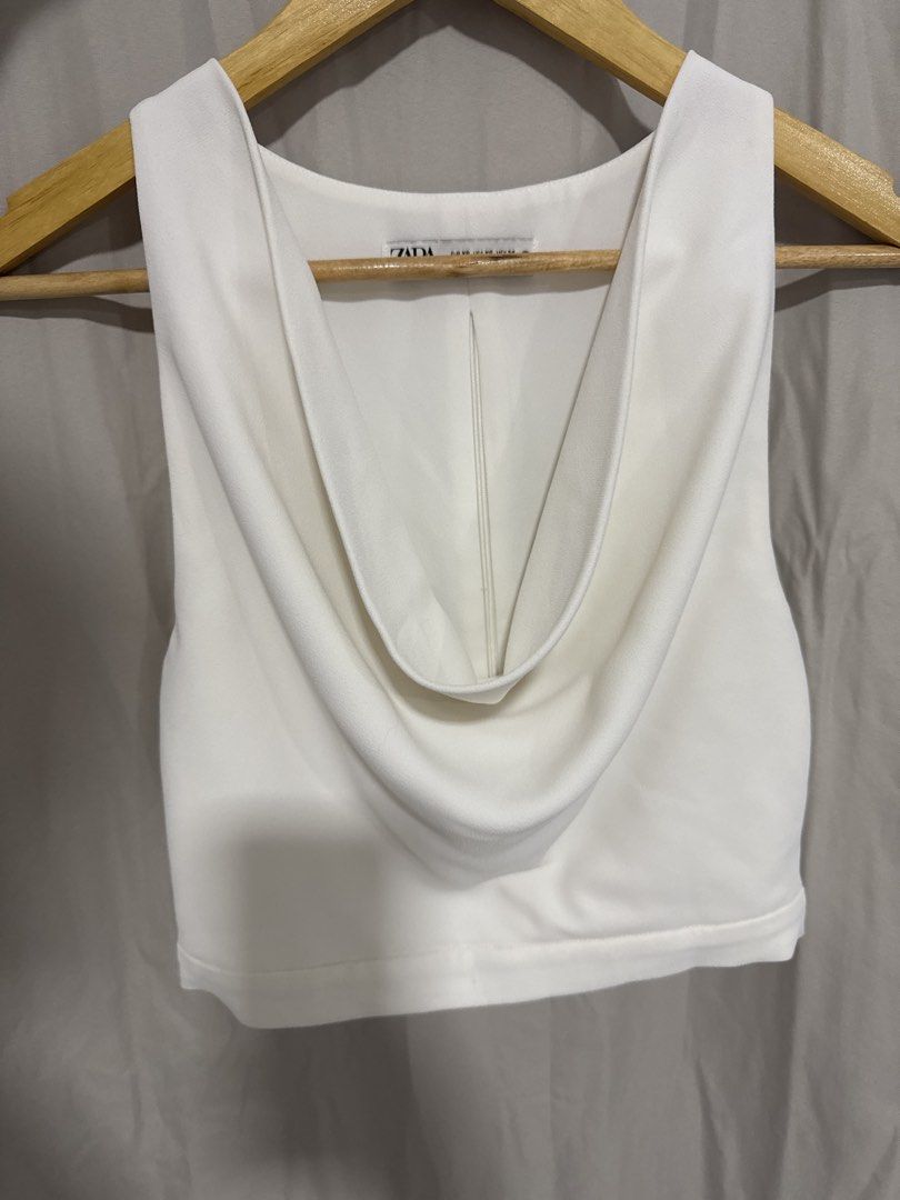 ZARA BLOUSE WHITE (Category: Blouses) located in Quezon City. Submitted by prelovedsaleitems (Listing ID 1459711986, Image 2). Description: .