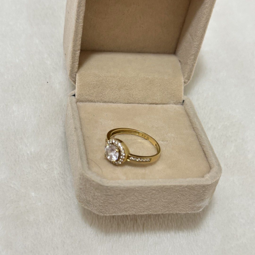 18k Jp gold cz stone (Category: Rings) located in Manila. Submitted by secondsnuggle (Listing ID 1460015674, Image 3). Description: 2grams .