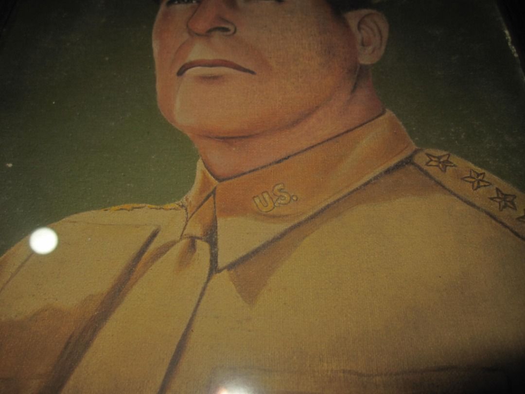 1944 General Douglas MacArthur Painting (Category: Frames & Pictures) located in Baguio. Submitted by winstonsheebamonna (Listing ID 1459940216, Image 3). Description: 1944 General Douglas MacArthur Painting Untouched Original Condition with Original Frame Signed & Dated "Frank J Wiebe Sr" 1944 Very Nice Condition Purchased in NY in the 80's Nice piece of WW2 History.