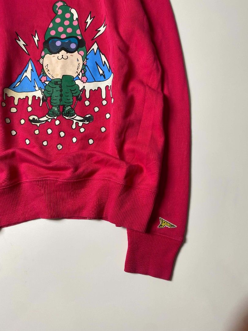 20471120 HYOMA SKI CREWNECK (Category: Longsleeves) located in Balanga. Submitted by dig_gear (Listing ID 1459945121, Image 3). Description: 20471120 HYOMA SKI CREWNECK DIMENSION WIDTH - 20” LENGHT - 25” SHOULDER - 16.5” SLEEVE - 24” HEM - 17”.