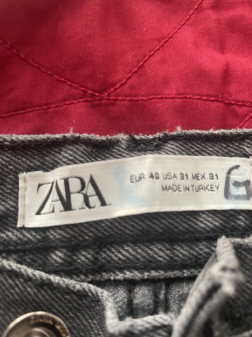 2 Zara Men's jeans (Category: Jeans) located in Angono. Submitted by marketplacesellerph610 (Listing ID 1459964269, Image 3). Description: - 2 Zara Men's Grey Jeans - Distressed look with rips - Relaxed fit & skinny jeans 600 as pack .