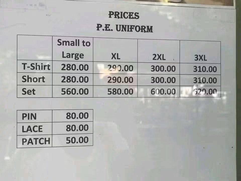 3xl P. E Uniform (PLM) (Category: Sets & Coordinates) located in Manila. Submitted by annarasumanara (Listing ID 1460054610, Image 3). Description: - slightly used only (1 sem) since online class P. E namin. - negotiable . - df shouldered by buyer. .