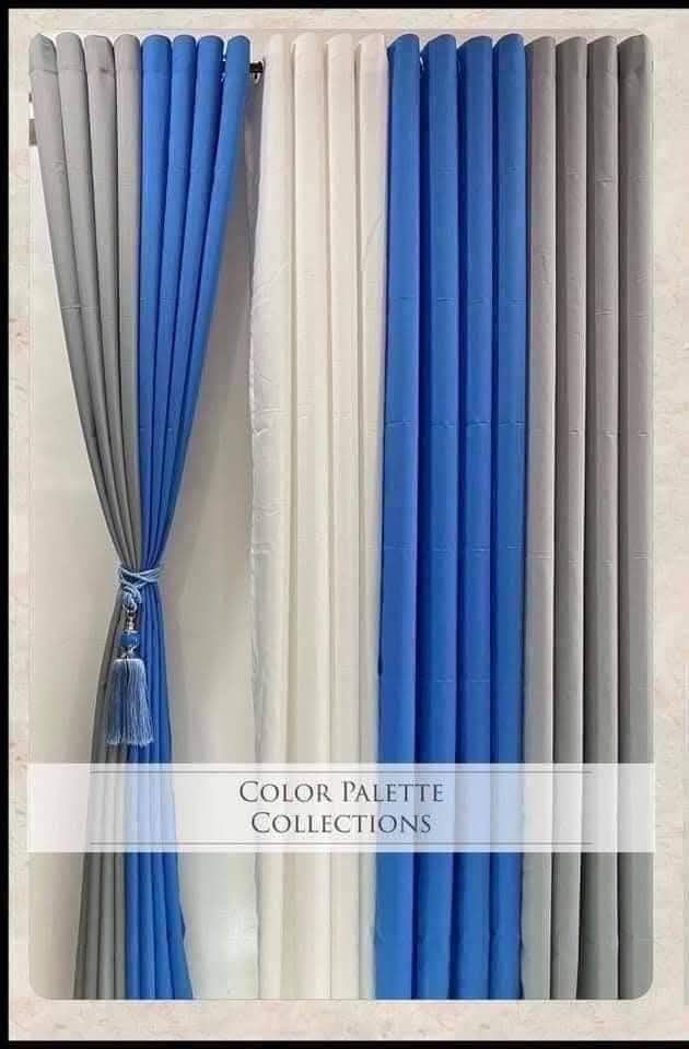 5in1 curtain (Category: Curtains & Blinds) located in Manila. Submitted by saguittarian06 (Listing ID 1459996432, Image 3). Description: 5in1:1250php Size:60*85 inches with ring.