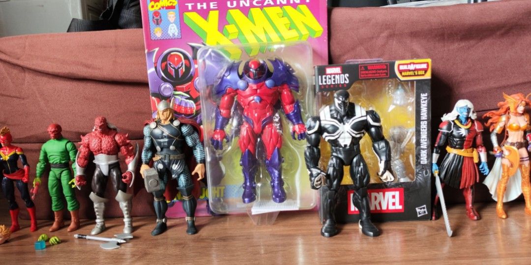 9.9 Marvel Legends sale (Category: Figurines & Statues) located in Manila. Submitted by zero_pain000 (Listing ID 1452182017, Image 1). Description: PAKIBASA MUNA BAGO MAGTANONG For sale: 1. ROML Thor (Loose) (hammer from Maximum Series) - SOLD 2. Onslaught (MOC) - 2699 3. Red Skull (repainted) - 699 4. BAF Space Venom / Agent Venom - 1299 5. Morg (from Haslab Galactus) - 2499 6. Malekith (SDCC Exclusive) - 549 7. Captain Marvel (from All father w