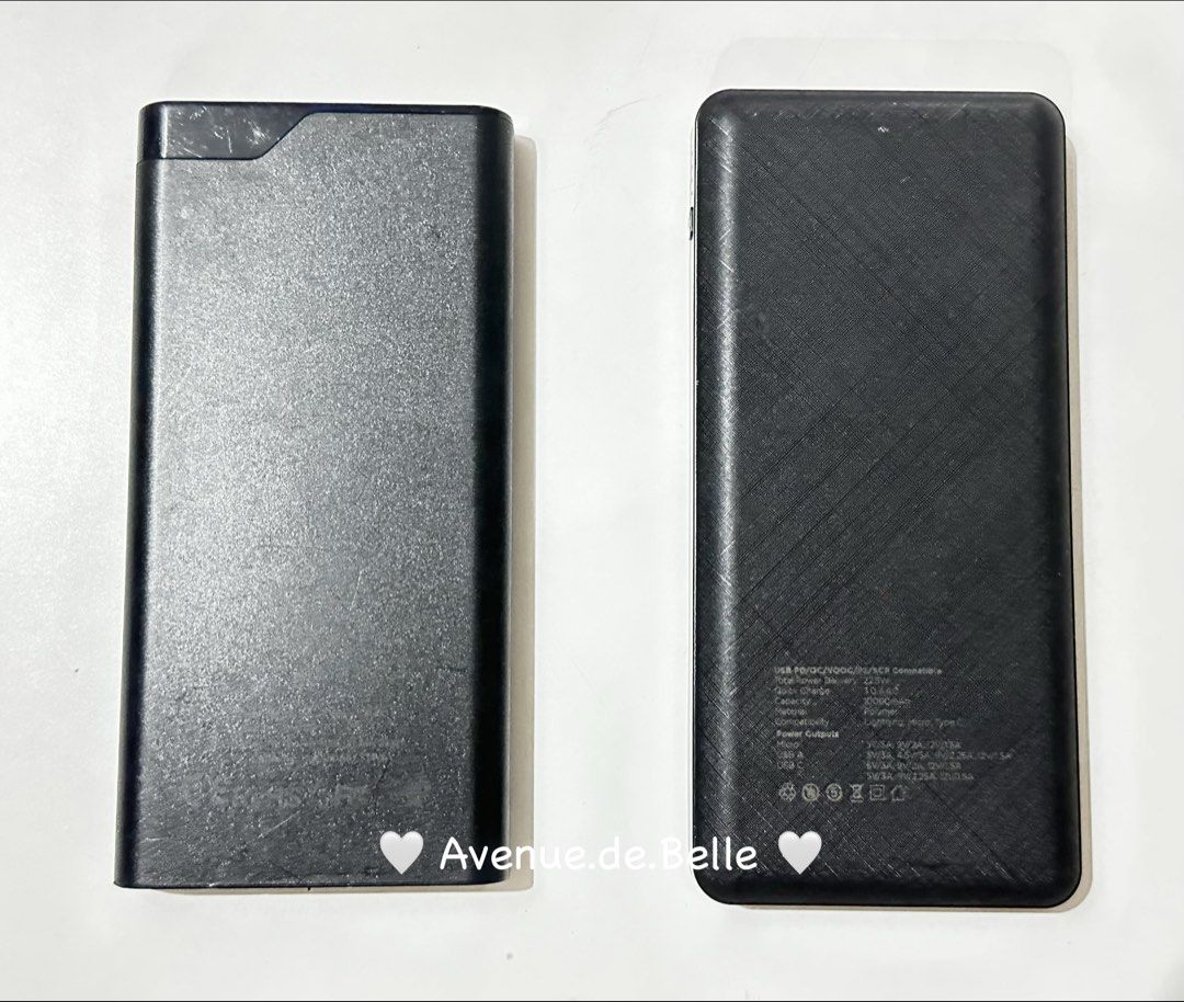 🧿 FREE: POWERBANK 🪬 (Category: Batteries & Power Banks) located in Quezon City. Submitted by avenue.de.belle (Listing ID 1460085278, Image 2). Description: FOR FREE for buyer with minimum purchase of 2 or more items with any amount 10000mah Well used .