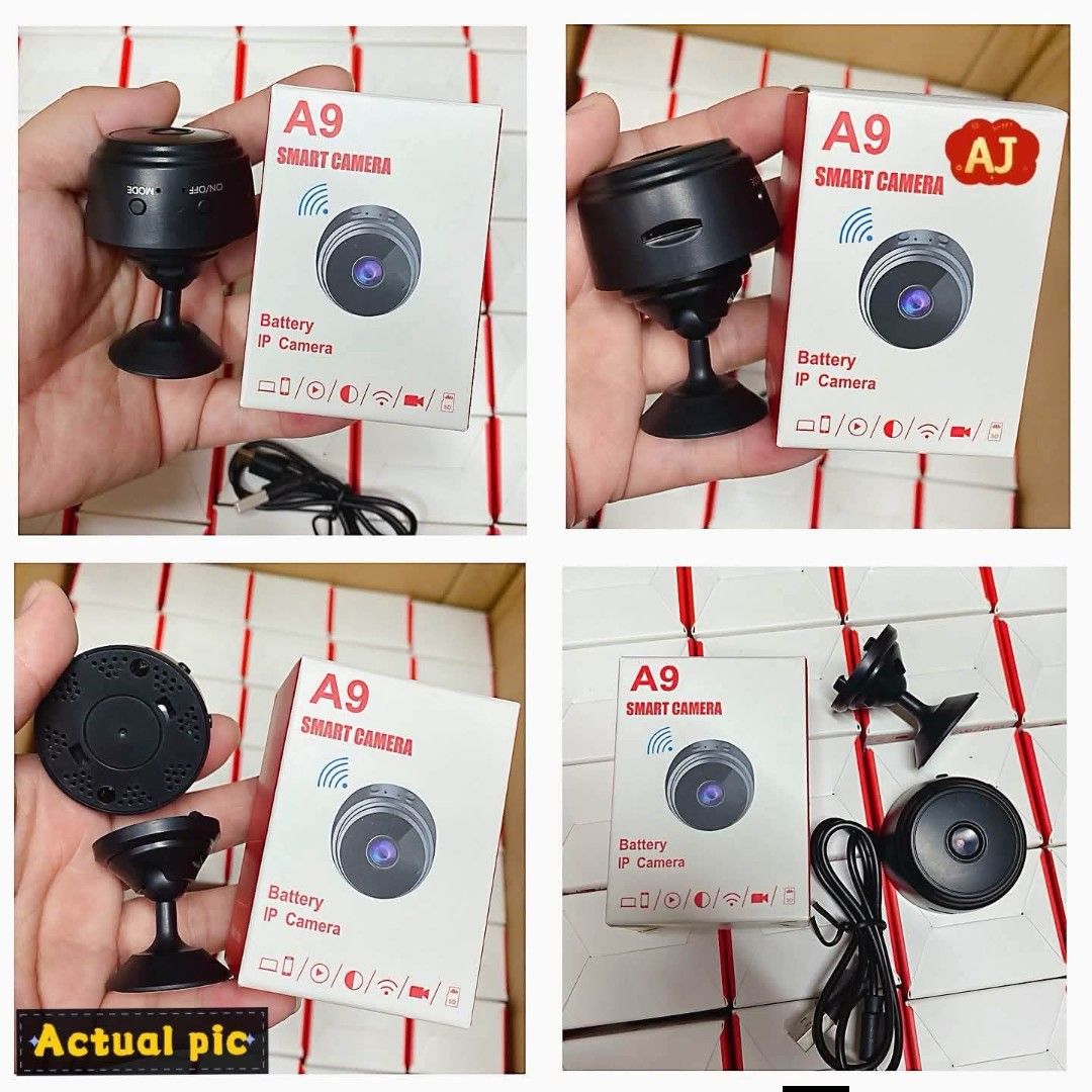 A9 mini cctv camera (Category: Security Systems & CCTV Cameras) located in Manila. Submitted by yzlshop (Listing ID 1459920681, Image 2). Description: .