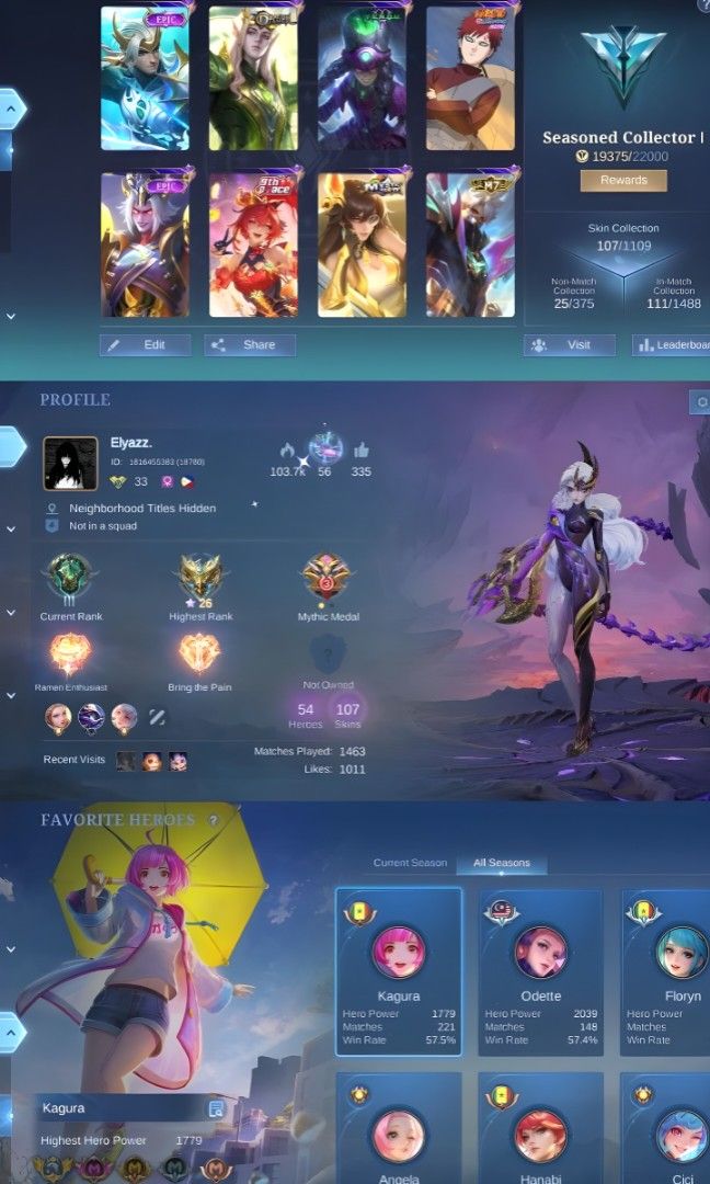 Acc ML ( fullref ) (Category: Others) located in Butterworth. Submitted by lordyaz (Listing ID 1460047680, Image 1). Description: — fresh segmail or your own email — can take midman ( trusted only ) — via tng — can nego hi ! this is my personal account ( not a resold / stolen account ) I'm selling it because I no longer use it andd feel free to ask any questions about the account ! comes with a 2 week warranty if you encounter any issues ! dm if 