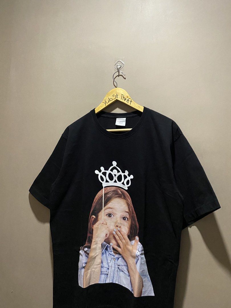 Acme de la Vie (Category: Tshirts & Polo Shirts ) located in Iloilo. Submitted by yulostreet.thrift (Listing ID 1460092195, Image 3). Description: Acme de la vie tee Size 1 on tag Complete tags 21.5Wx29L Best fit large Features the iconic baby mega print on the front and brand spellout on the back Excellent condition 9.5/10 CR.