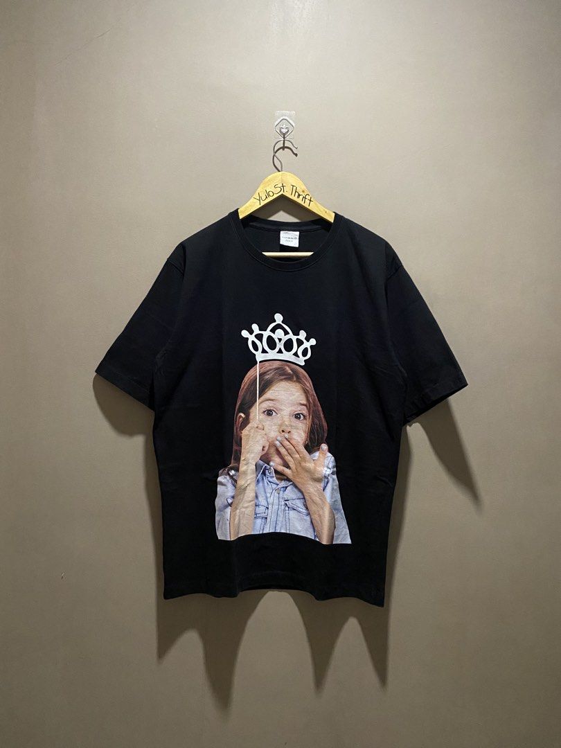 Acme de la Vie (Category: Tshirts & Polo Shirts ) located in Iloilo. Submitted by yulostreet.thrift (Listing ID 1460092195, Image 1). Description: Acme de la vie tee Size 1 on tag Complete tags 21.5Wx29L Best fit large Features the iconic baby mega print on the front and brand spellout on the back Excellent condition 9.5/10 CR.