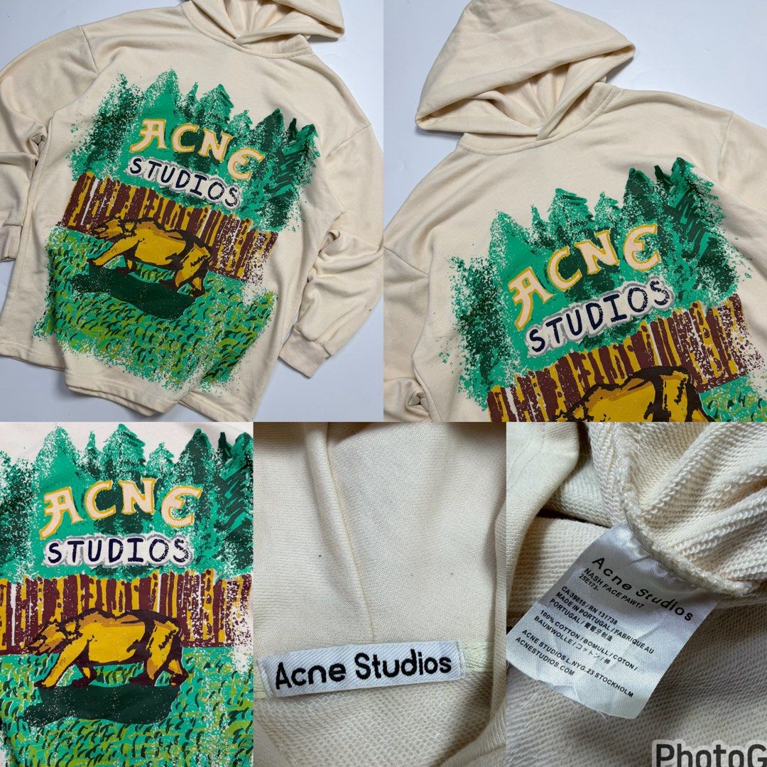 ACNE STUDIO HOODIE (Category: Coats, Jackets and Outerwear) located in Calasiao. Submitted by WearHouseph (Listing ID 1459982704, Image 2). Description: Size: Large to XL womens medium to large mens Width: 22.5 Length: 29 Condition: 10/10.