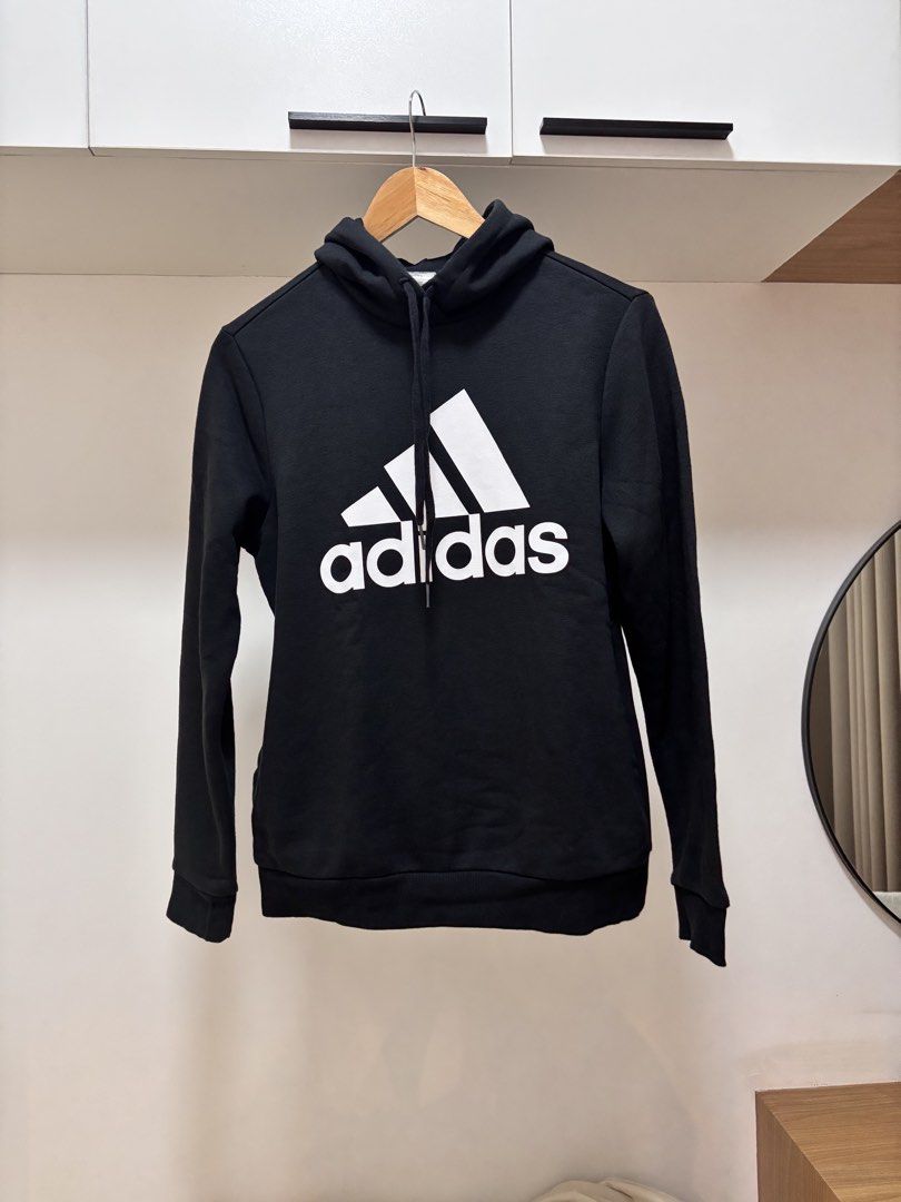 Adidas Black Hoodie (Category: Coats, Jackets and Outerwear) located in Quezon City. Submitted by loverosvir (Listing ID 1460058418, Image 1). Description: .