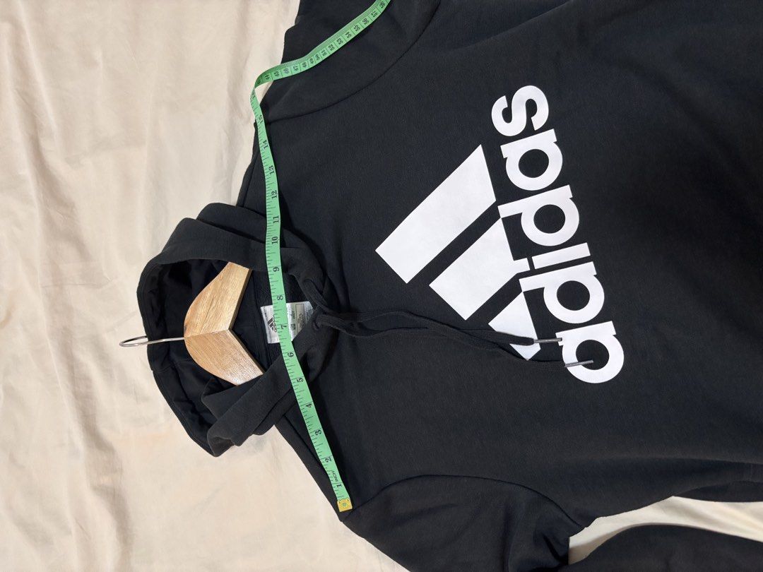 Adidas Black Hoodie (Category: Coats, Jackets and Outerwear) located in Quezon City. Submitted by loverosvir (Listing ID 1460058418, Image 3). Description: .