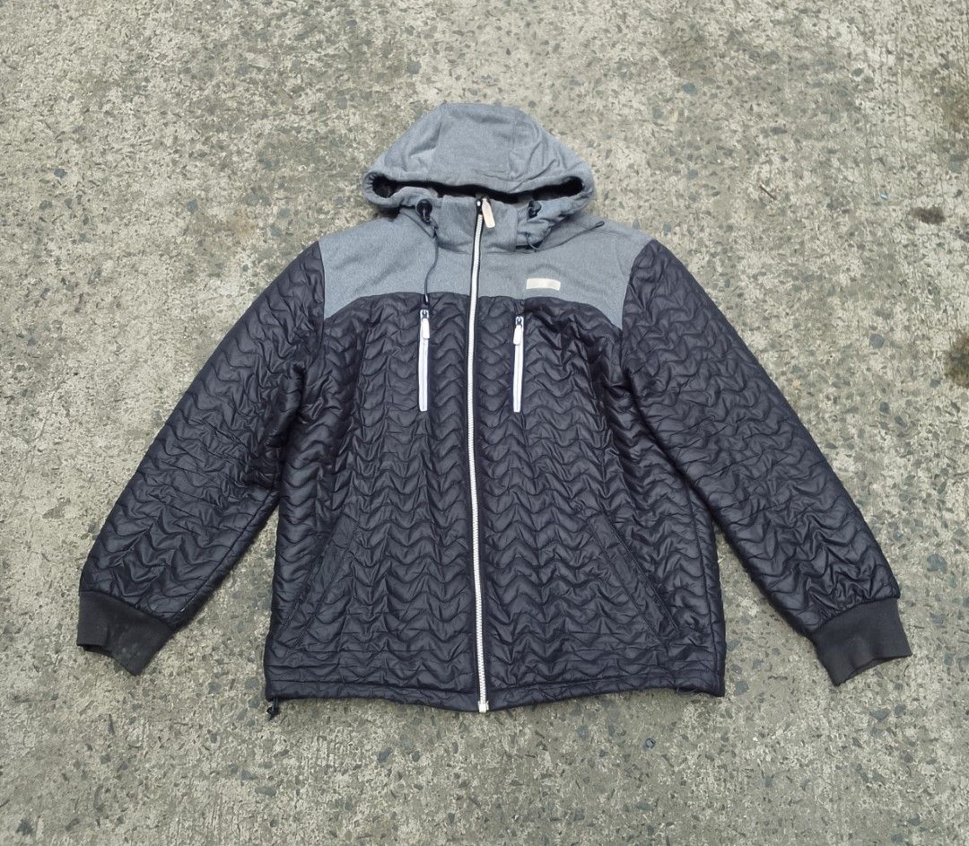 Adidas Quilted Hooded Jacket (Category: Coats, Jackets and Outerwear) located in Manila. Submitted by warmcloud-06f3 (Listing ID 1460001885, Image 1). Description: - Adidas jacket in black and grey - Quilted design on body and sleeves - Hooded with zip closure - Two front zip pockets - Ideal for casual wear or light outdoor activities - Comfortable and stylish.