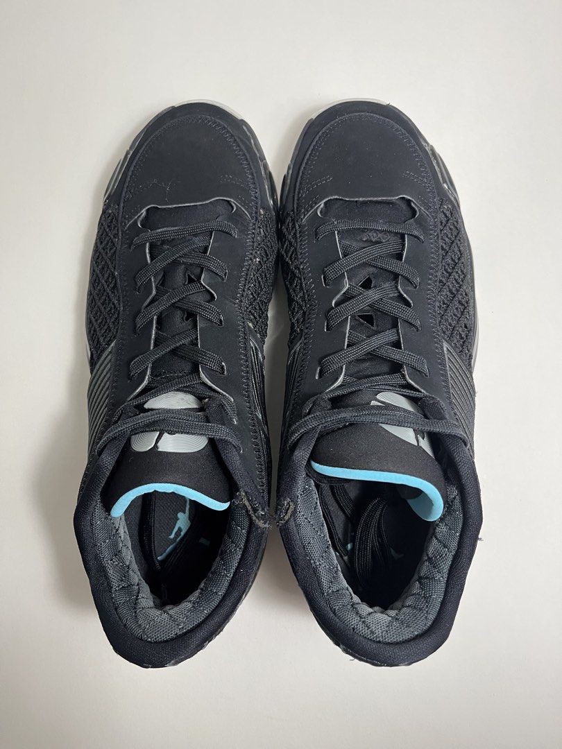 Air Jordan 38 Low 'Gamma Blue' (Category: Sneakers) located in Taytay. Submitted by bibidibabidiboo_1213 (Listing ID 1459999270, Image 2). Description: Air Jordan 38 Low ‘Gamma Blue’ - Size US 8.5, UK 7.5, EUR 42, 26.5cm - Great for playing basketball - Shows some signs of wear on soles and uppers, but still plenty of life left - No box, comes with white tissue sleeve Others details - Please manage your expectations and check the photos for the i