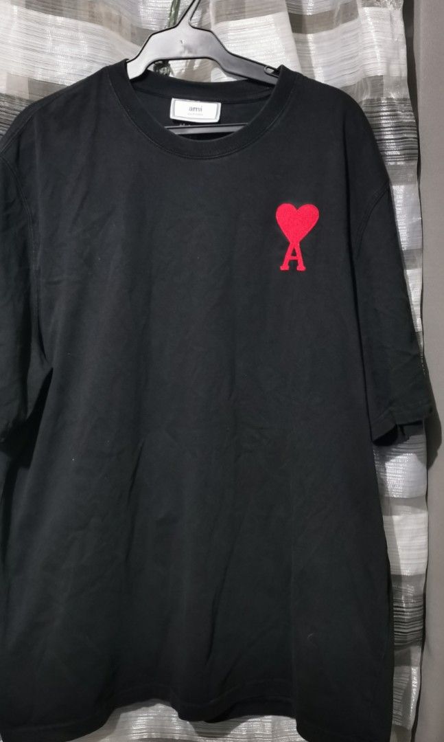 Ami Crew neck shirt (Category: Tshirts & Polo Shirts ) located in San Jose. Submitted by thrift_ni_sir (Listing ID 1460073057, Image 1). Description: Excellent condition MOP gcash MOD j&t Add shipping fee.